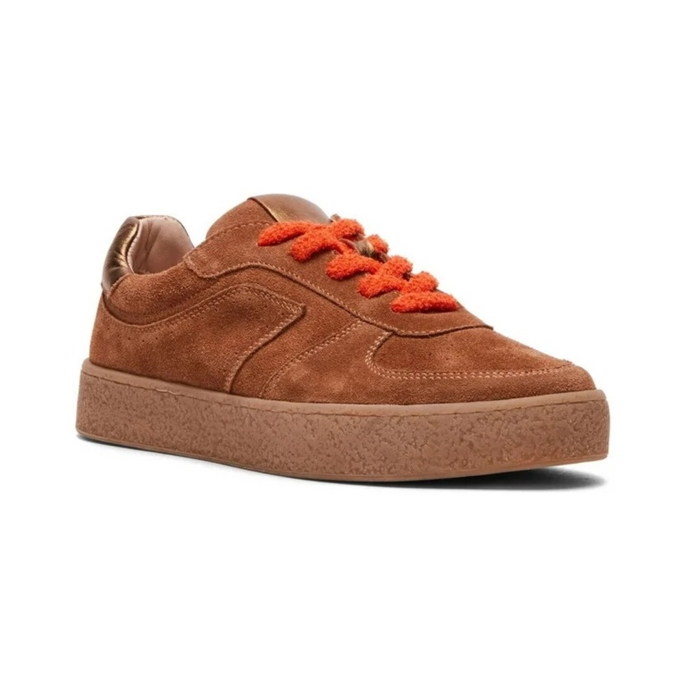 Steve Madden Brayan Tan Suede Sneakers